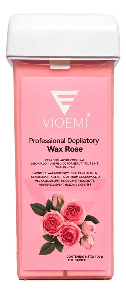 cera depilatoria roll on vioemi 100 grs